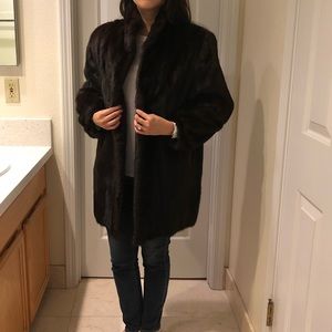 Vintage Mink Fur Coat